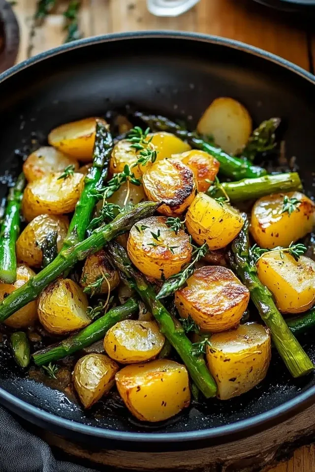 Spargelpfanne mit Kartoffeln: Ein köstliches Rezept