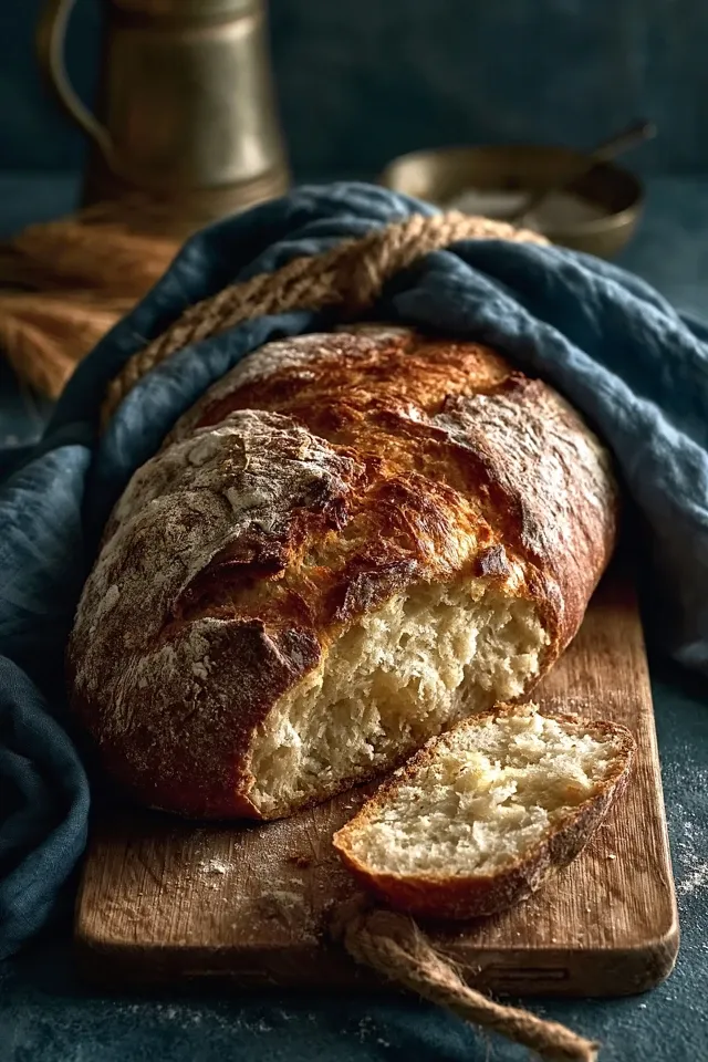 Schnelles und Einfaches Brot in 5 Minuten