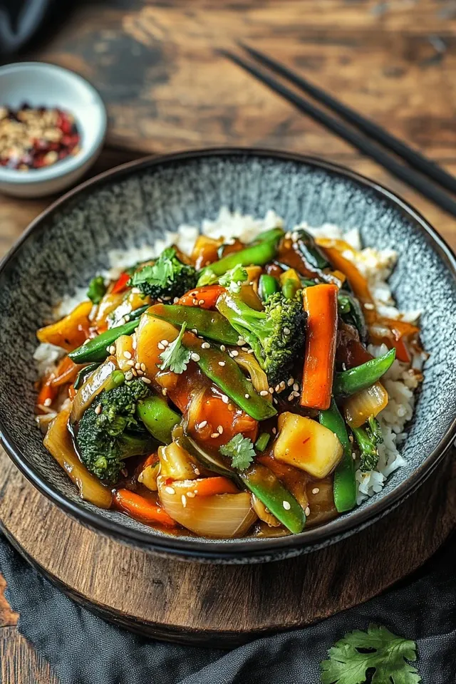Asiatische Gemüsepfanne – Ein schnelles und gesundes Rezept