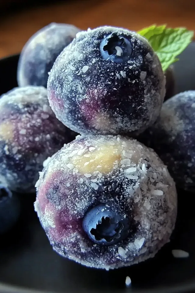 Blaubeer Proteinbällchen: Gesunde Snacks für jeden Tag