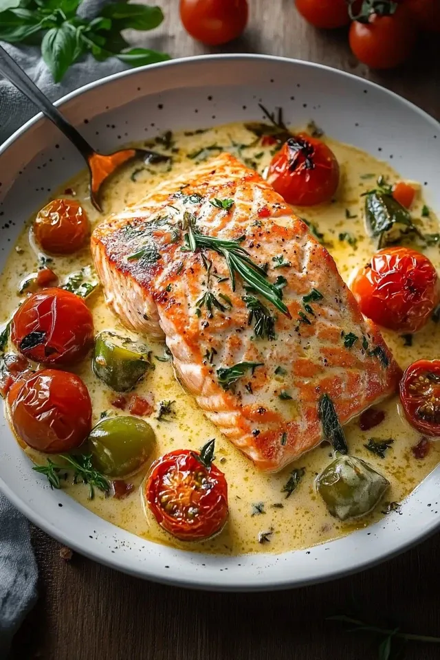 Cremiger Toskana Lachs Traum – Ein Fest für die Sinne