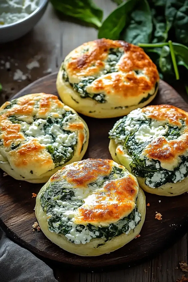 Einfache Spinat-Hüttenkäse Flagels: Gesund & Lecker