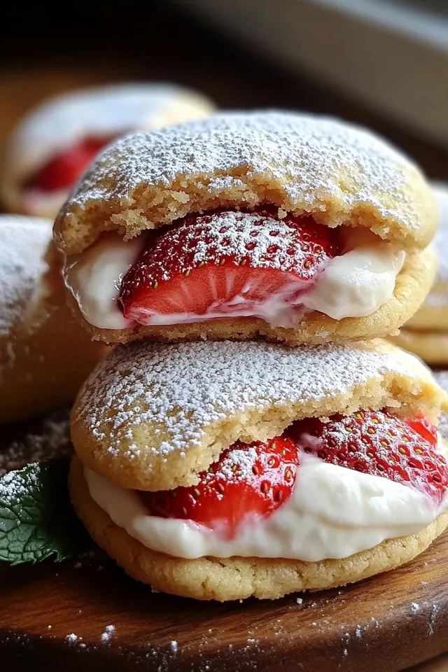 Erdbeer-Käsekuchen-Kekse: Ein himmlischer Genuss