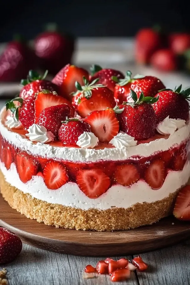 Erdbeertorte mit Mascarponecreme – Unwiderstehlicher Genuss