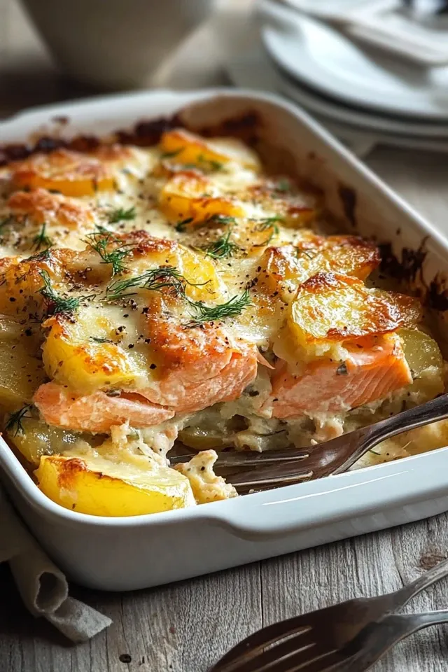 Genialer Lachs-Kartoffel-Auflauf: Zart & Unwiderstehlich