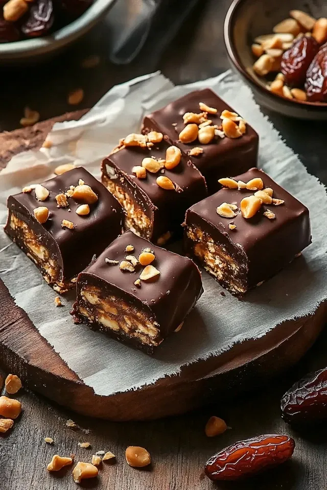 Gesunde Datteln Snickers – Leckerer Snack ohne Reue