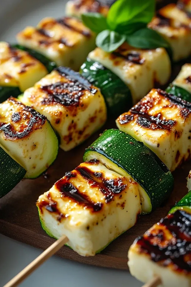Beef Zucchini Spieße Vom Grill: Sommerlich, Lecker & Vegetarisch
