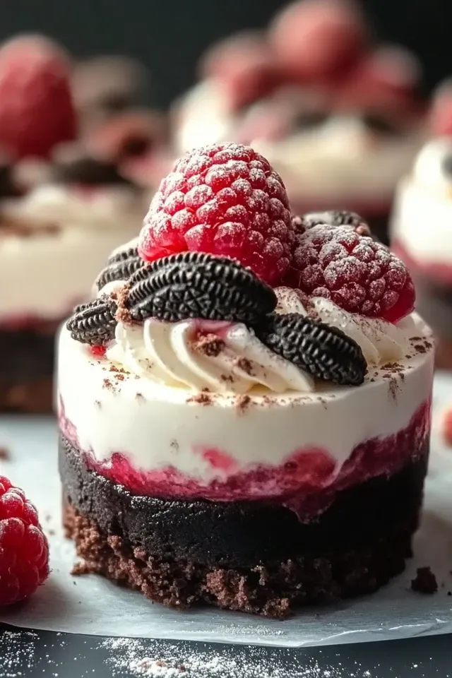Himbeer-Oreo-Dessert: Ein verführerisches Rezept