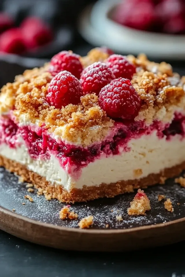 Himbeer Streusel Kuchen mit Joghurt Cheesecake – Ein Genuss für alle