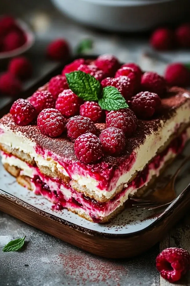 Himbeer Tiramisu für jeden Anlass