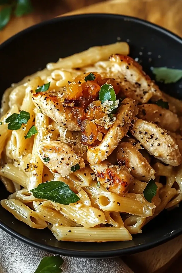 Honig-Pfeffer-Hühnchen-Pasta: Ein köstliches Rezept