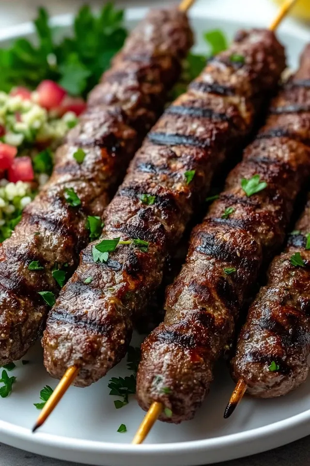 Kafta Kebabs: Saftige Spieße für Grill & Ofen