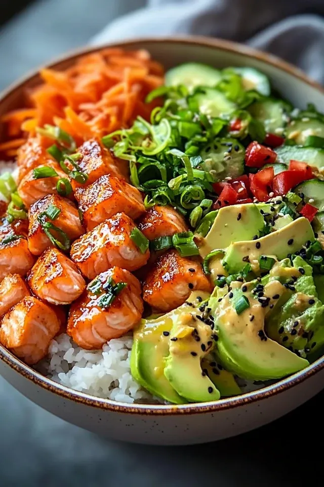 Knusprige Lachs Bowls – Gesund und Lecker für jeden Tag!