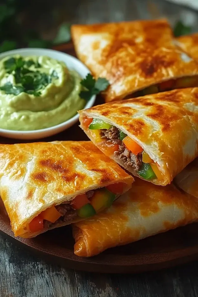 Knusprige Wrap-Ecken aus dem Airfryer