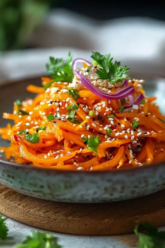 Koreanischer Karottensalat – Ein frischer Genuss für jede Gelegenheit