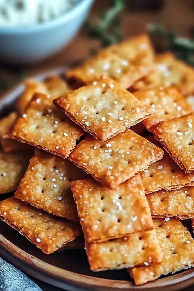 Krosse Hüttenkäsecracker – Ein glutenfreies Snack-Rezept