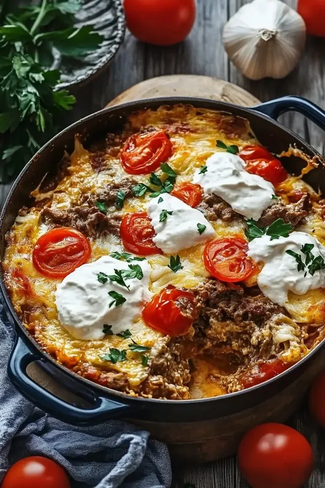 Low Carb Gyros Auflauf – Ein Rezept für Genuss ohne Reue