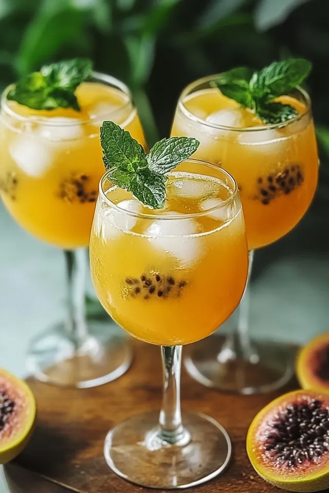 Maracuja 43 Spritz: Erfrischender Genuss für jeden Anlass