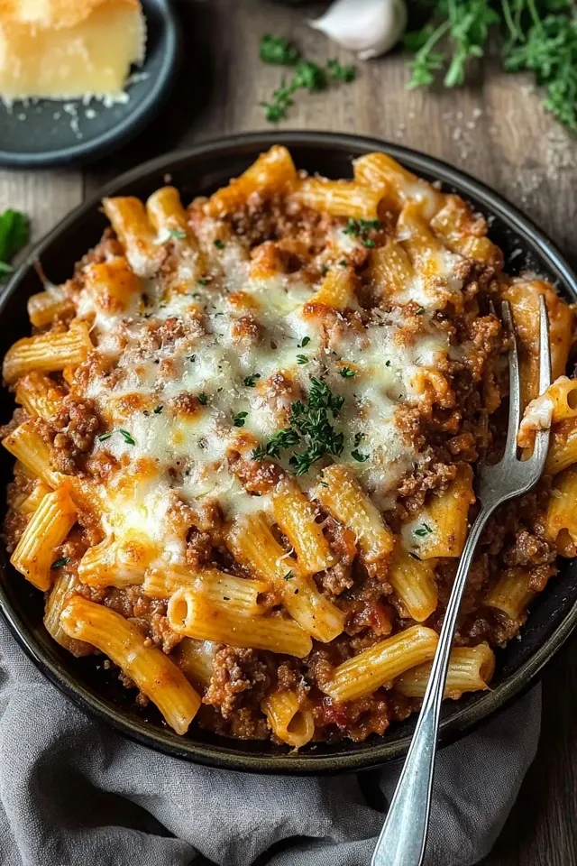 Nudelauflauf mit Rinderhack: Ein unwiderstehliches Rezept