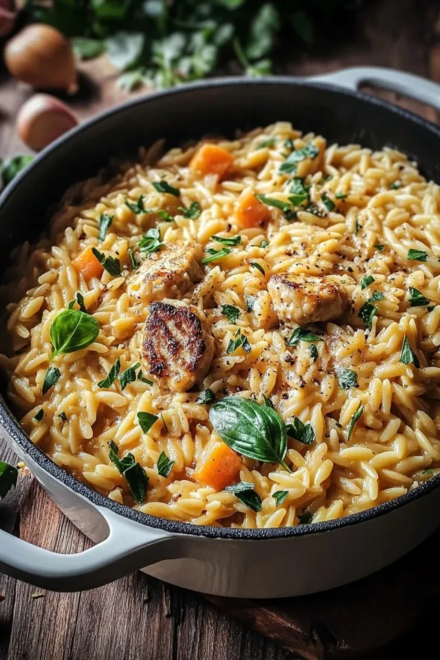 Onepot Orzo-Wikinger-Topf: Ein einfaches und herzhaftes Rezept