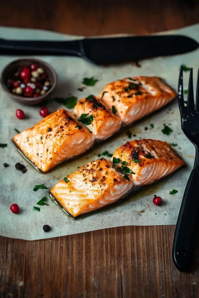 Perfekter Lachs aus dem Airfryer in 15 Minuten