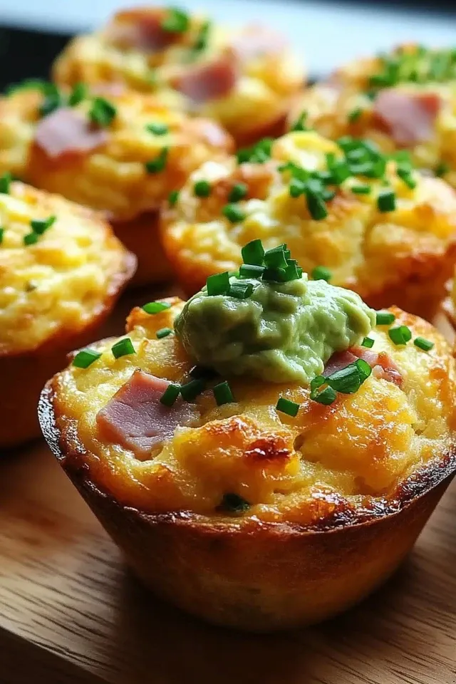 Rührei-Muffins mit Beef für ein schnelles Frühstück