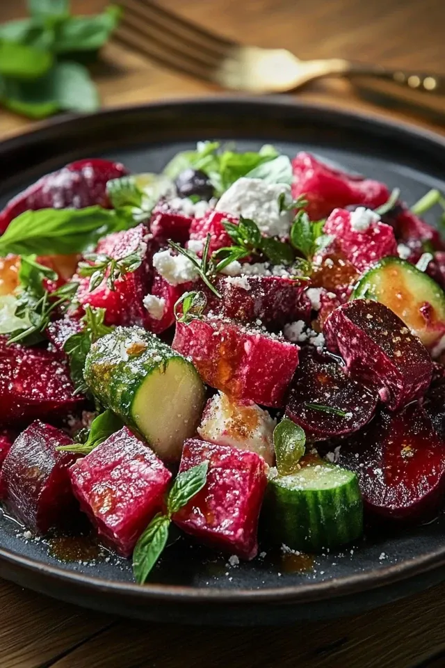 Rote-Bete-Salat: Farbintensiver Genuss