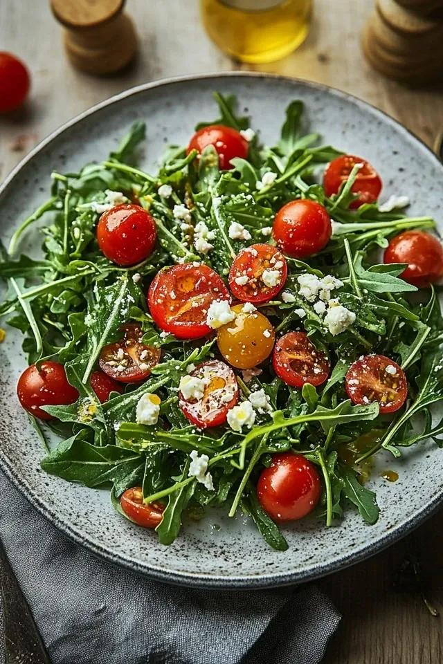 Rucola-Salat – frisch und köstlich für jeden Anlass