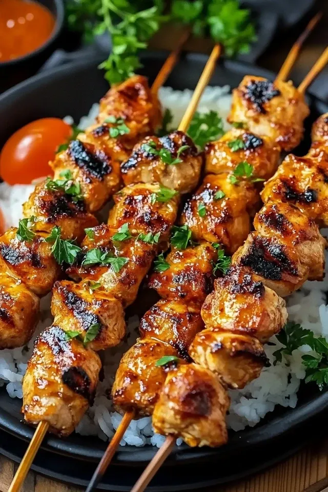 Saftige Hähnchenspieße – Einfach und Unglaublich Lecker