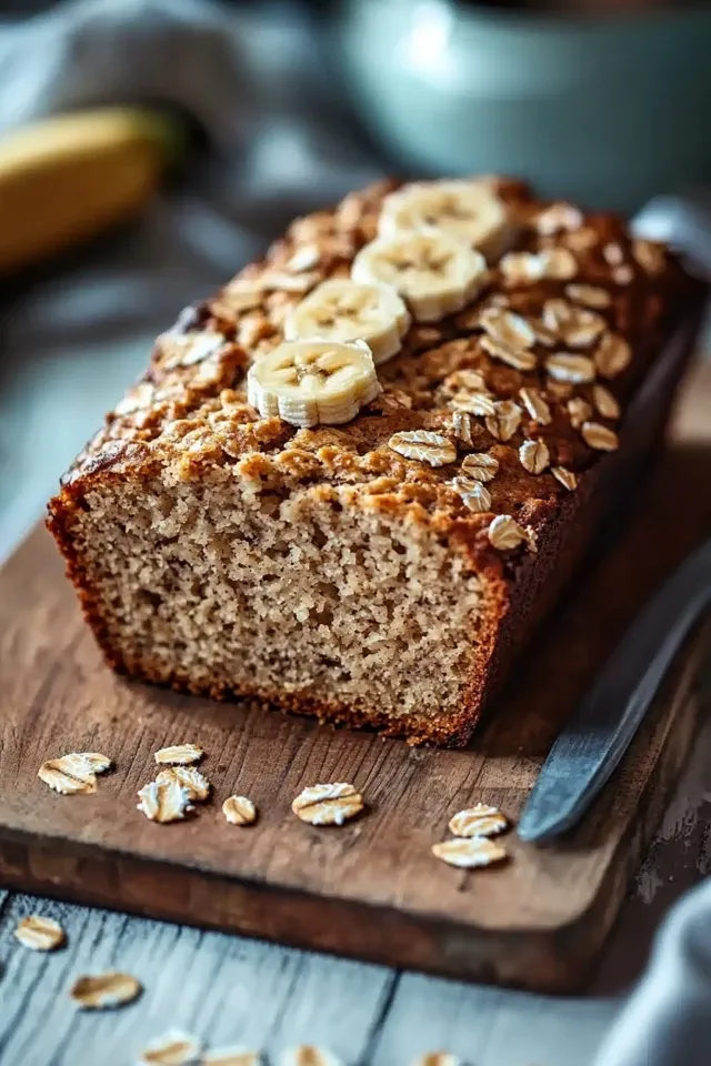 Saftiges Hafer-Bananenbrot ohne Zucker – Gesund genießen!