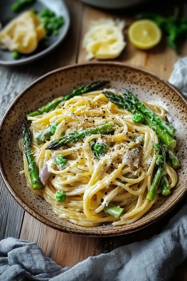Cremige Spargel Pasta – Schnell und Einfach in 20 Minuten