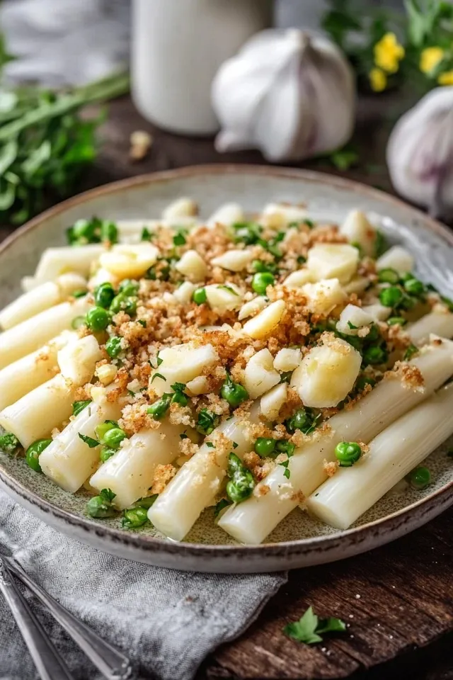 Weißer Spargel Salat – leicht & frisch für den Frühling