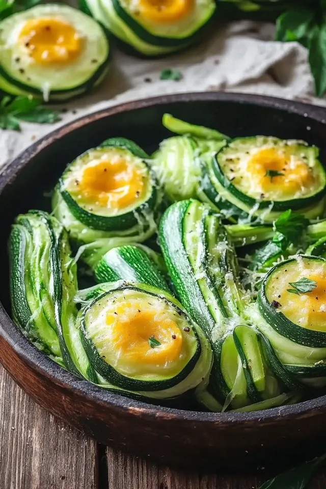 Zucchini-Ei-Nester: Ein köstliches Frühstücks-Genuss