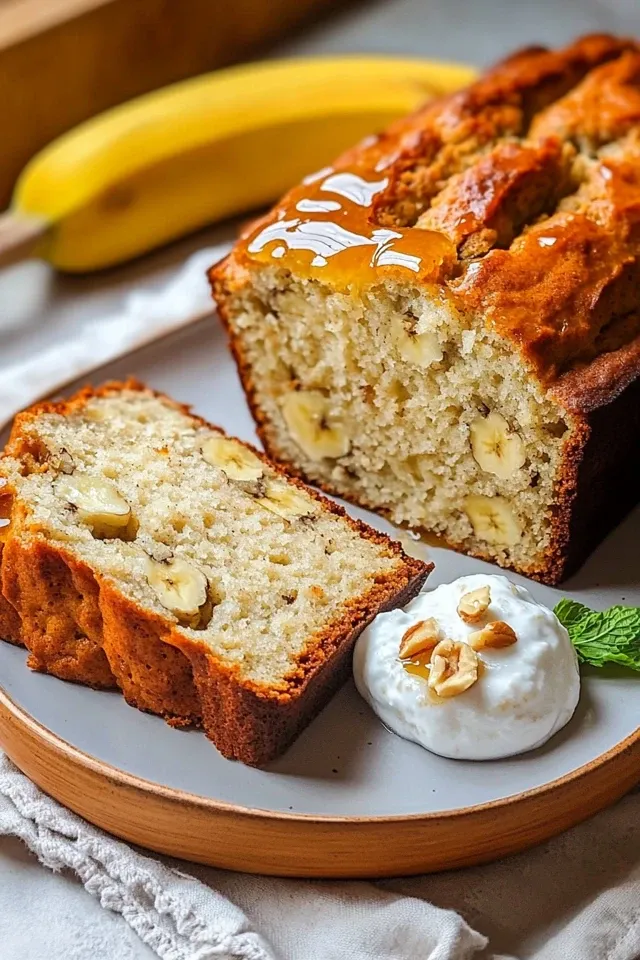 Bananenbrot mit Skyr für jeden Anlass