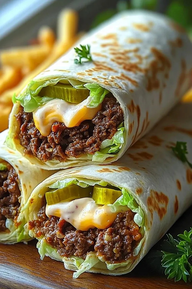 Big Mac Wraps Rezept: Einfach & lecker!