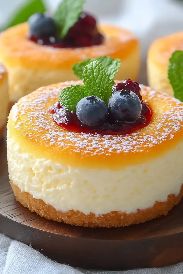 Mini-Käsekuchen aus der Heißluftfritteuse – Einfach und Lecker