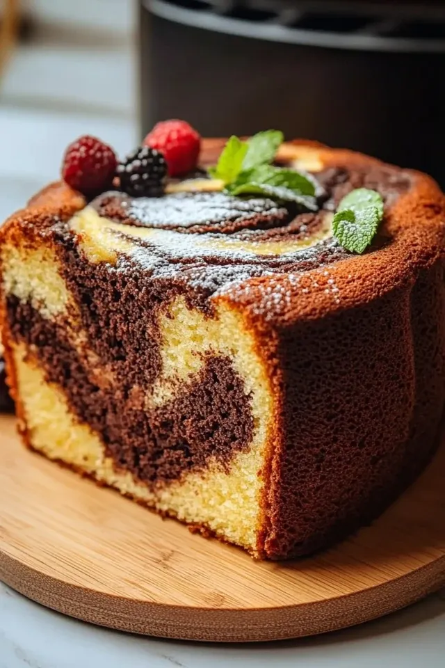Duftender Marmorkuchen aus dem Airfryer