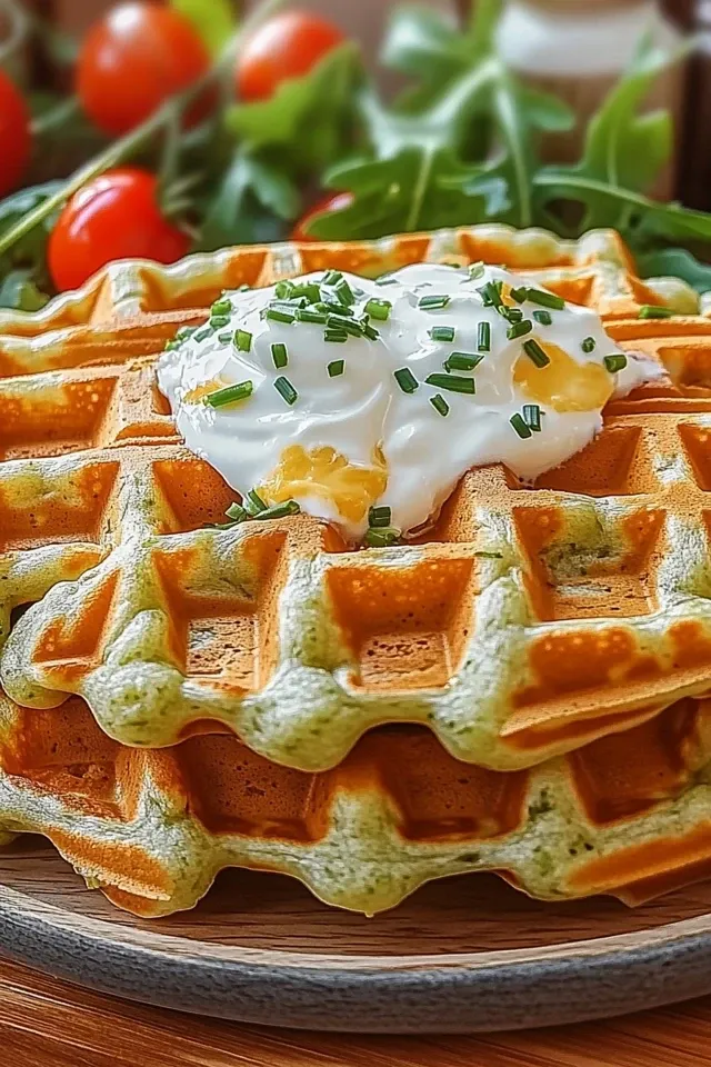 Herzhafte Waffeln mit Käse: Ein unwiderstehliches Rezept
