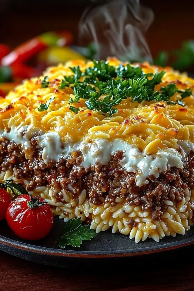 Kritharaki-Hackauflauf – Ein herzhaftes Rezept für die ganze Familie