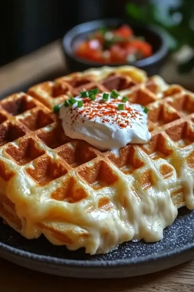 Käse-Chaffle: Ein köstliches Rezept für Käseliebhaber