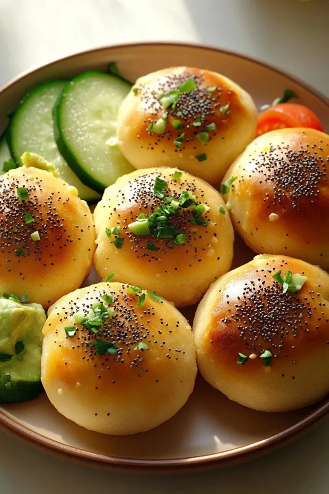 Proteinreiche Bagel Bites aus der Heißluftfritteuse
