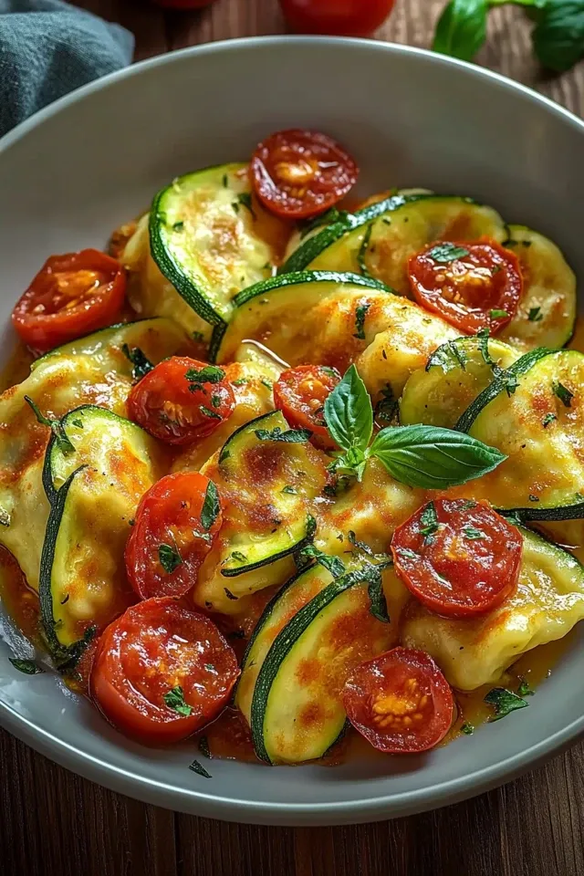 Maultaschenpfanne mit Zucchini und Tomaten – Ein schnelles Rezept