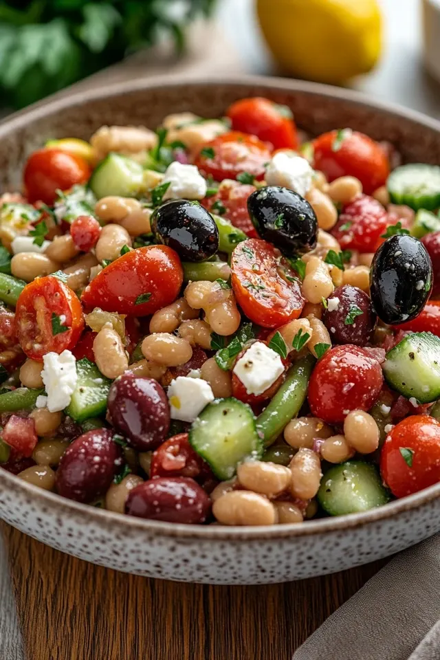 Mediterraner Bohnensalat – Geschmackvolles Rezept für jeden Anlass