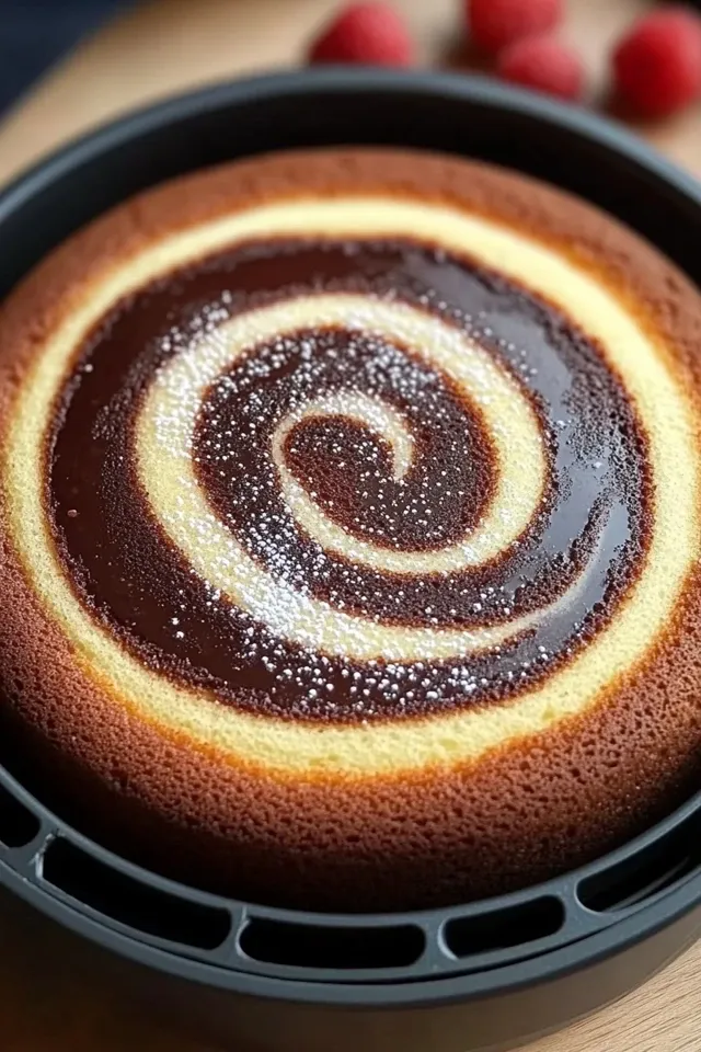 Mini Zebrakuchen aus der Heißluftfritteuse: Ein Rezept für jede Gelegenheit