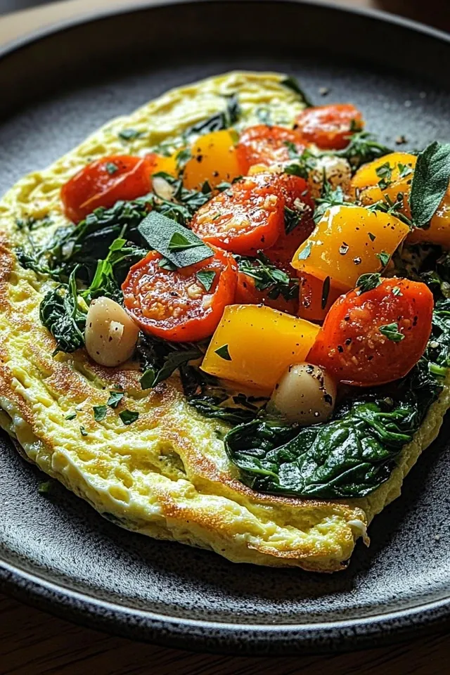 Omelett Rezept für eine gesunde Ernährung