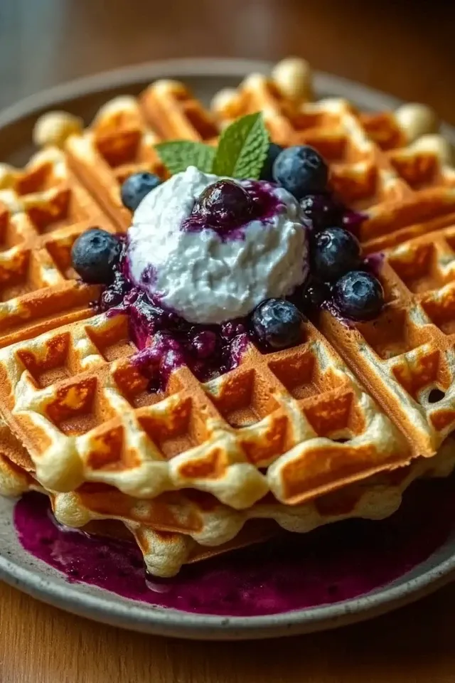 Skyr-Waffeln: Das ultimative Rezept für 10 Portionen