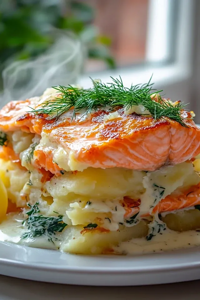 Zarter Lachs Auflauf mit Kartoffeln: Ein Genuss für jeden Tag